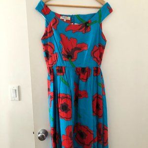 Modcloth Vintage Style Poppy Dress